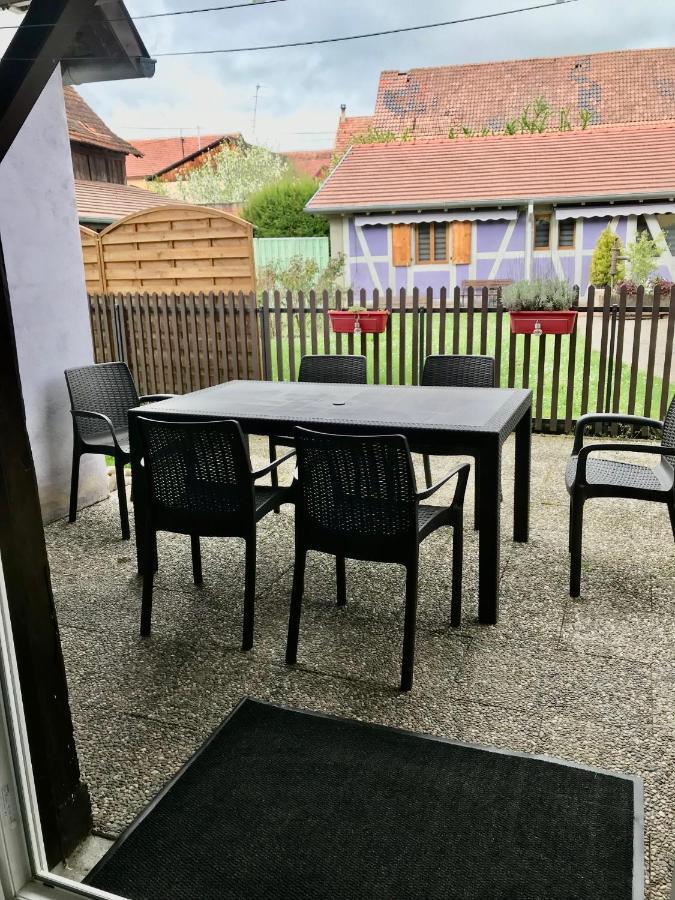 Gite Plain-Pied Avec Jardin Du Centre Alsace Ebersheim Eksteriør billede