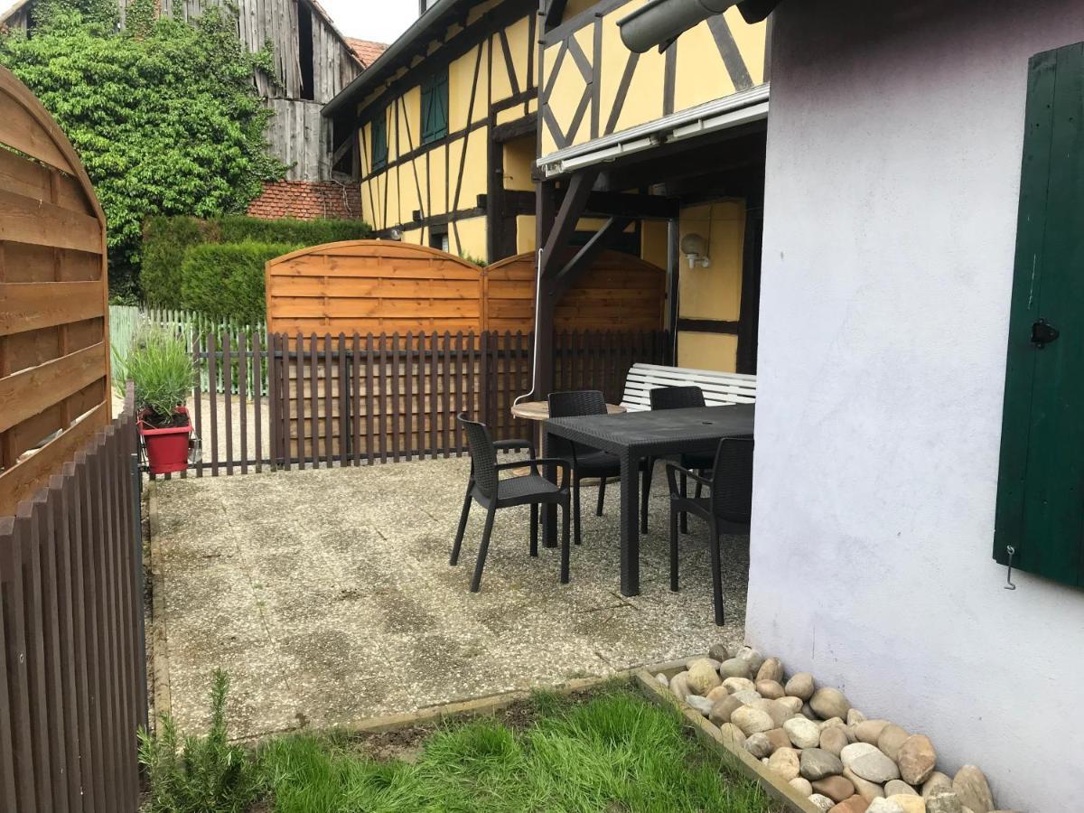 Gite Plain-Pied Avec Jardin Du Centre Alsace Ebersheim Eksteriør billede