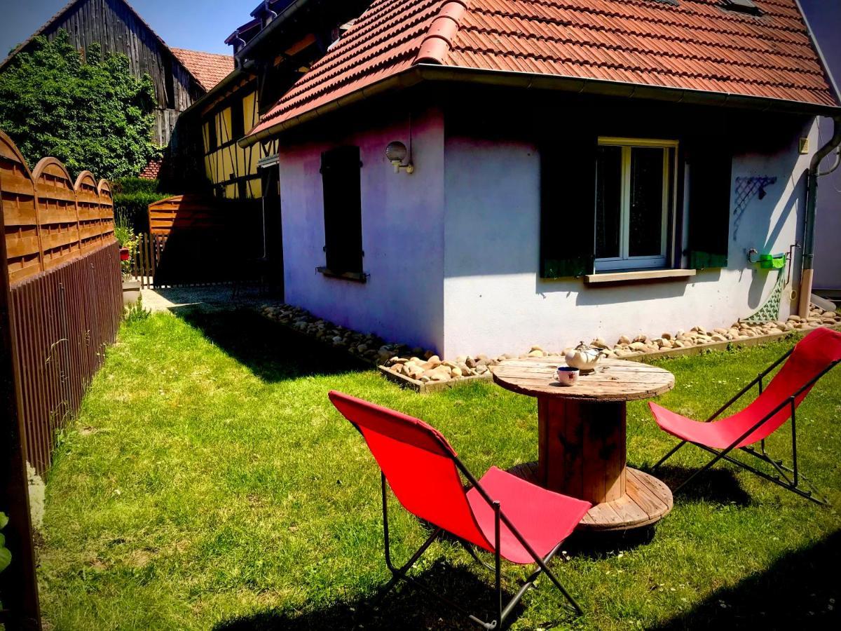 Gite Plain-Pied Avec Jardin Du Centre Alsace Ebersheim Eksteriør billede